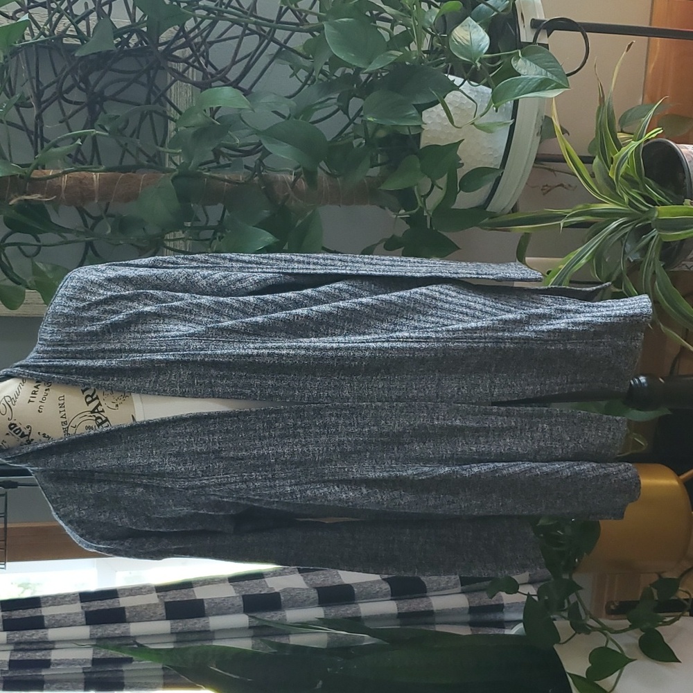 Loft long sweater blue in color size large